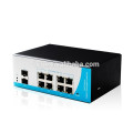 Layer 2 gestionó 2 puertos sfp gigabit 8 puertos outdoor poe switch